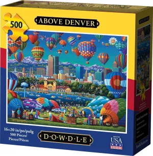 Above Denver 500 Piece Puzzle