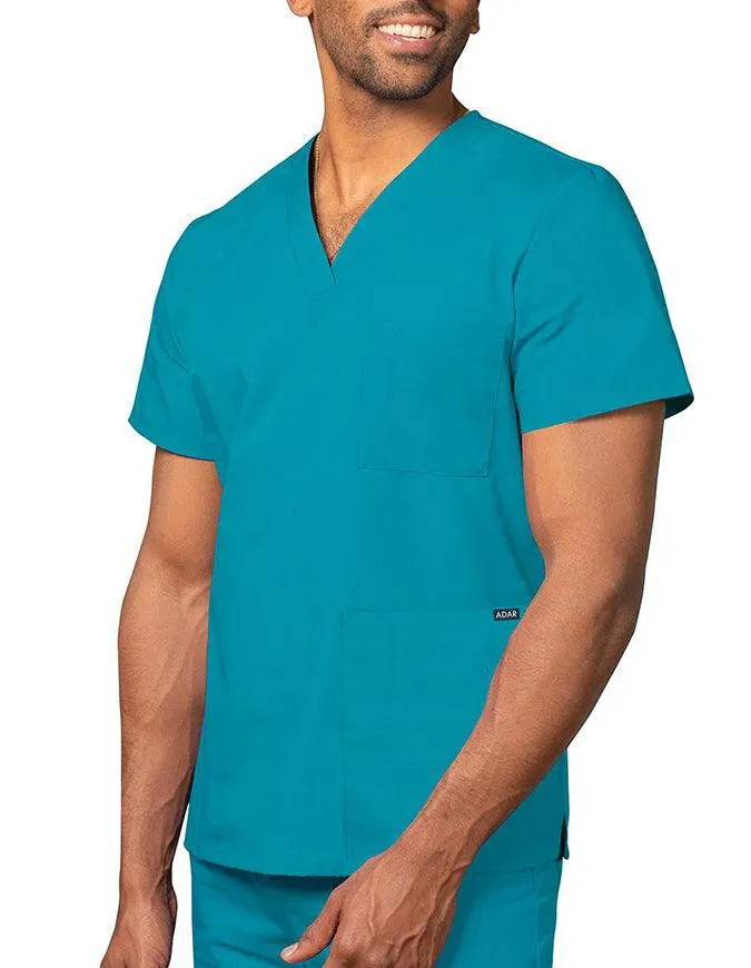 Adar 28.5 Inch Unisex V-Neck Nursing Scrub Top