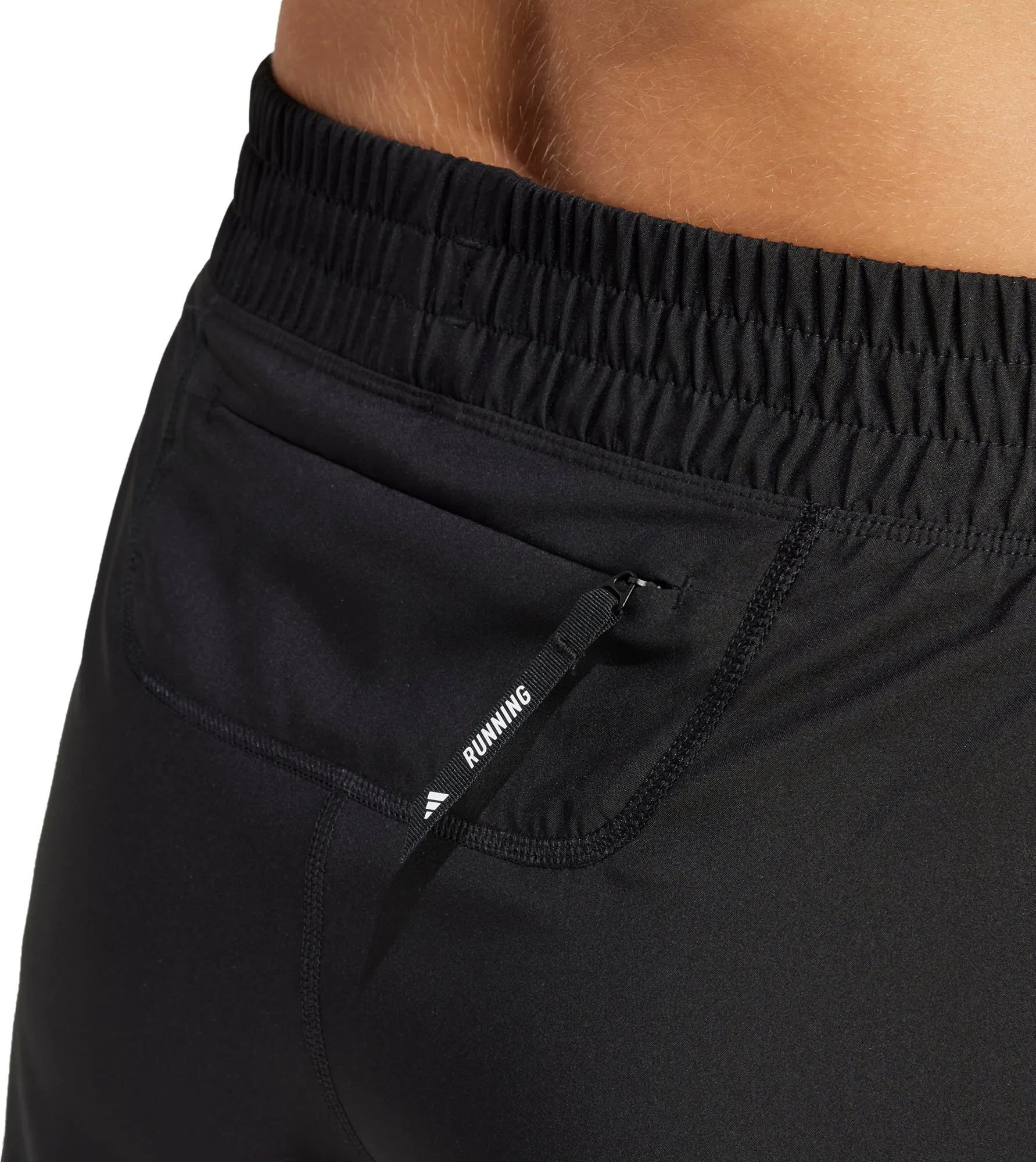 adidas Own The Run ClimaCool 2 In 1 Womens Running Shorts - Black