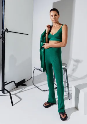 ALAYAH SIDE SPLIT KNIT PANT HOLLY