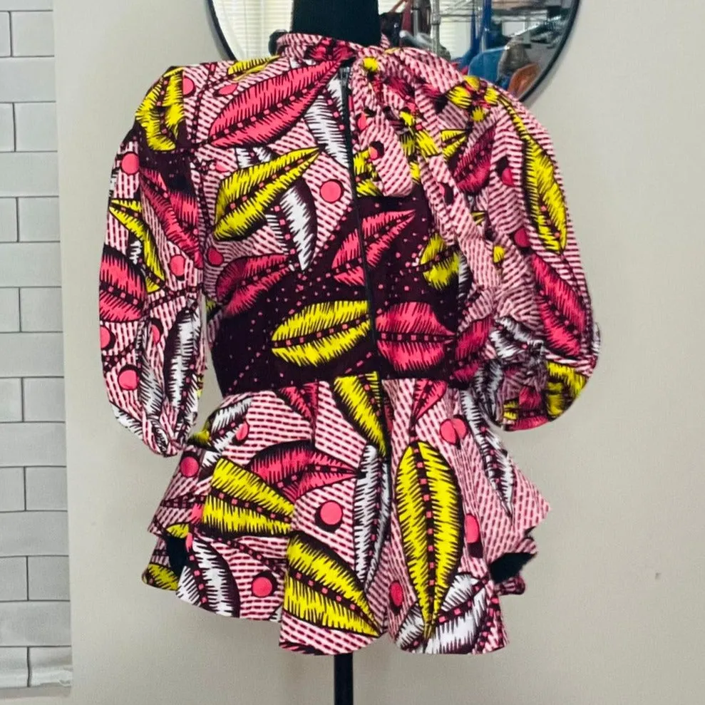 Ankara Danshiki Blouses