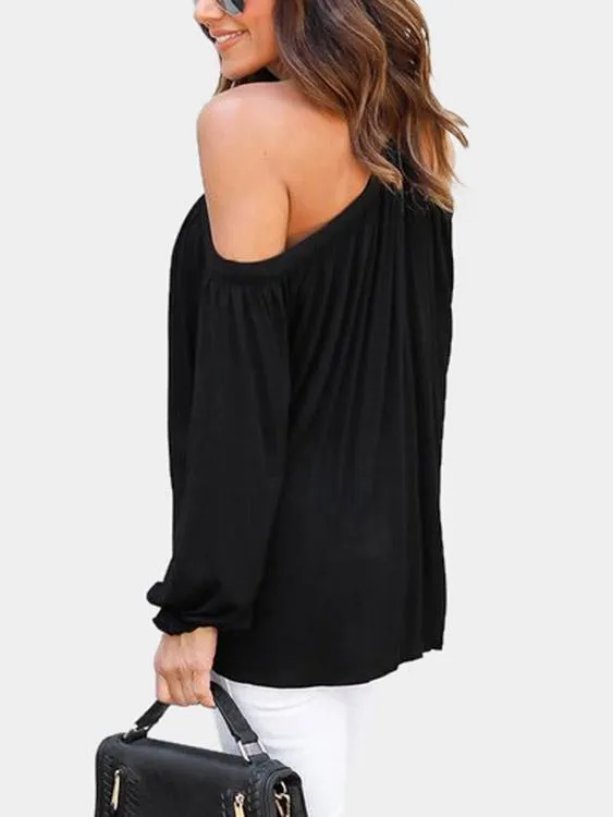 Custom Halter Spaghetti Strap Long Sleeve Blouses
