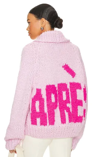 GOGO Sweaters Apres Cardigan in Pink