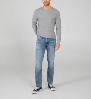 Jeans Silver   "Indigo" Allan Classic Fit Straight Leg Jeans