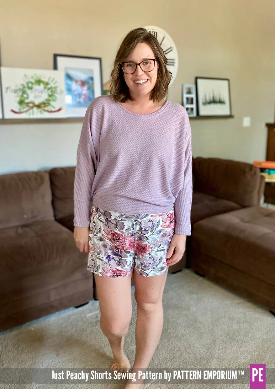 Just Peachy | Stretch Shorts Sewing Pattern
