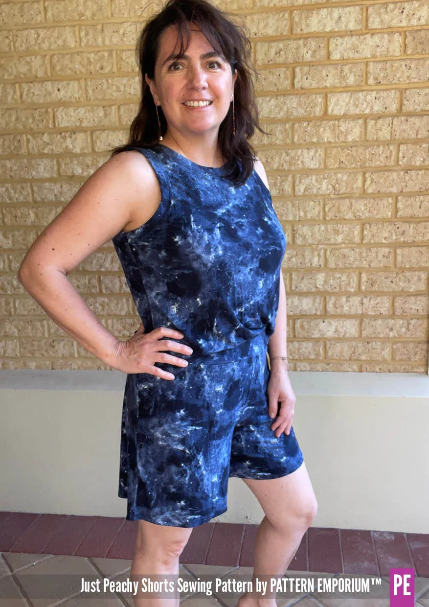 Just Peachy | Stretch Shorts Sewing Pattern