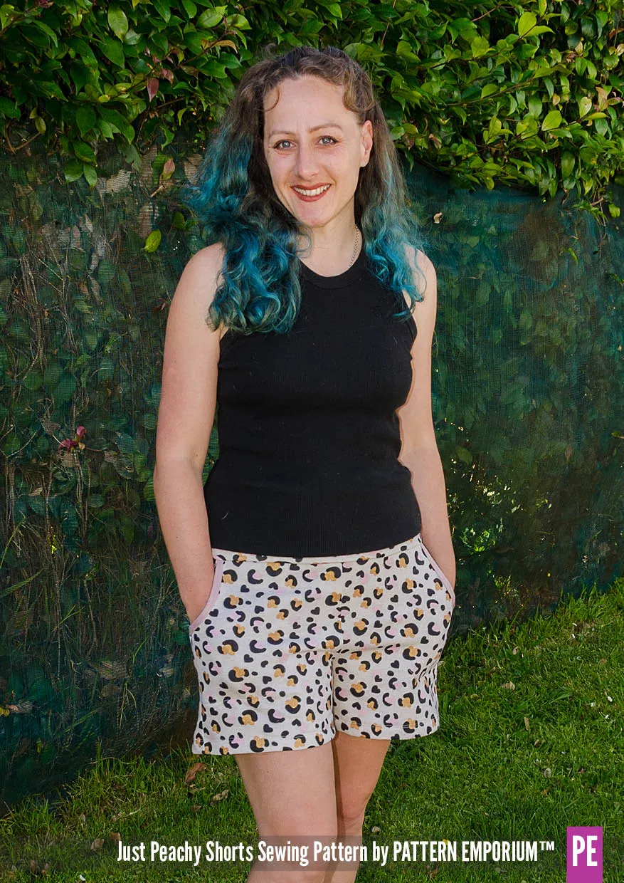 Just Peachy | Stretch Shorts Sewing Pattern