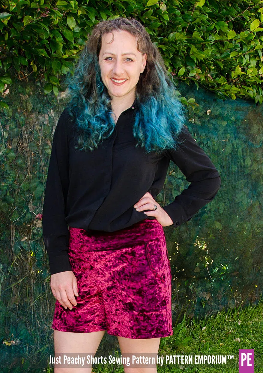 Just Peachy | Stretch Shorts Sewing Pattern