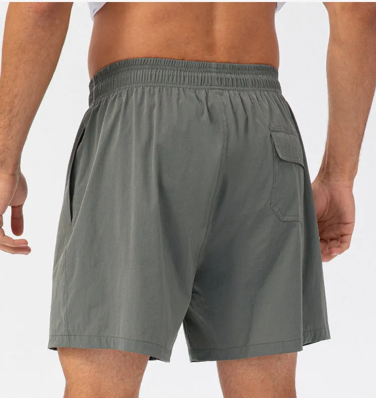 Men's Gym Shorts with Back Pockets for Workout