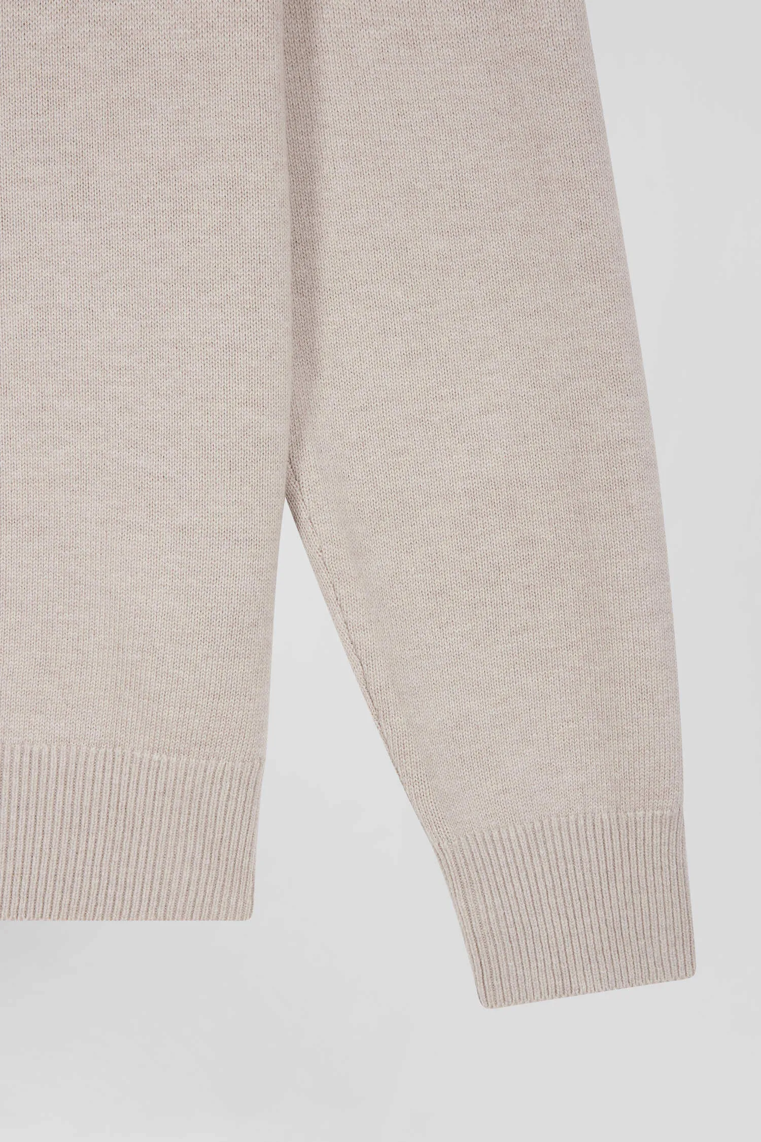 Pull camionneur Eden Park beige