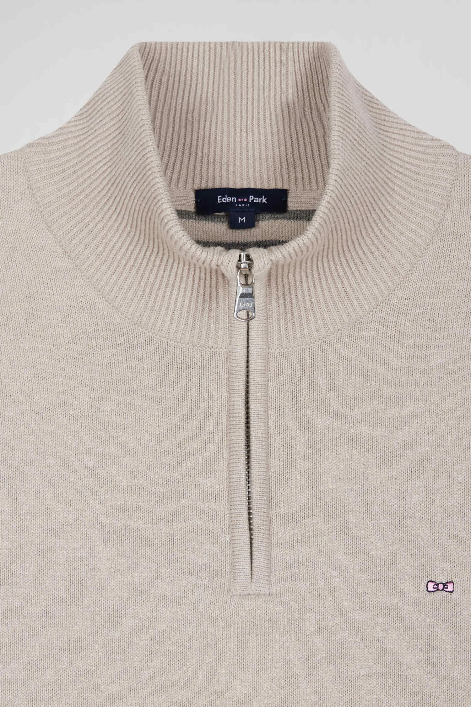 Pull camionneur Eden Park beige