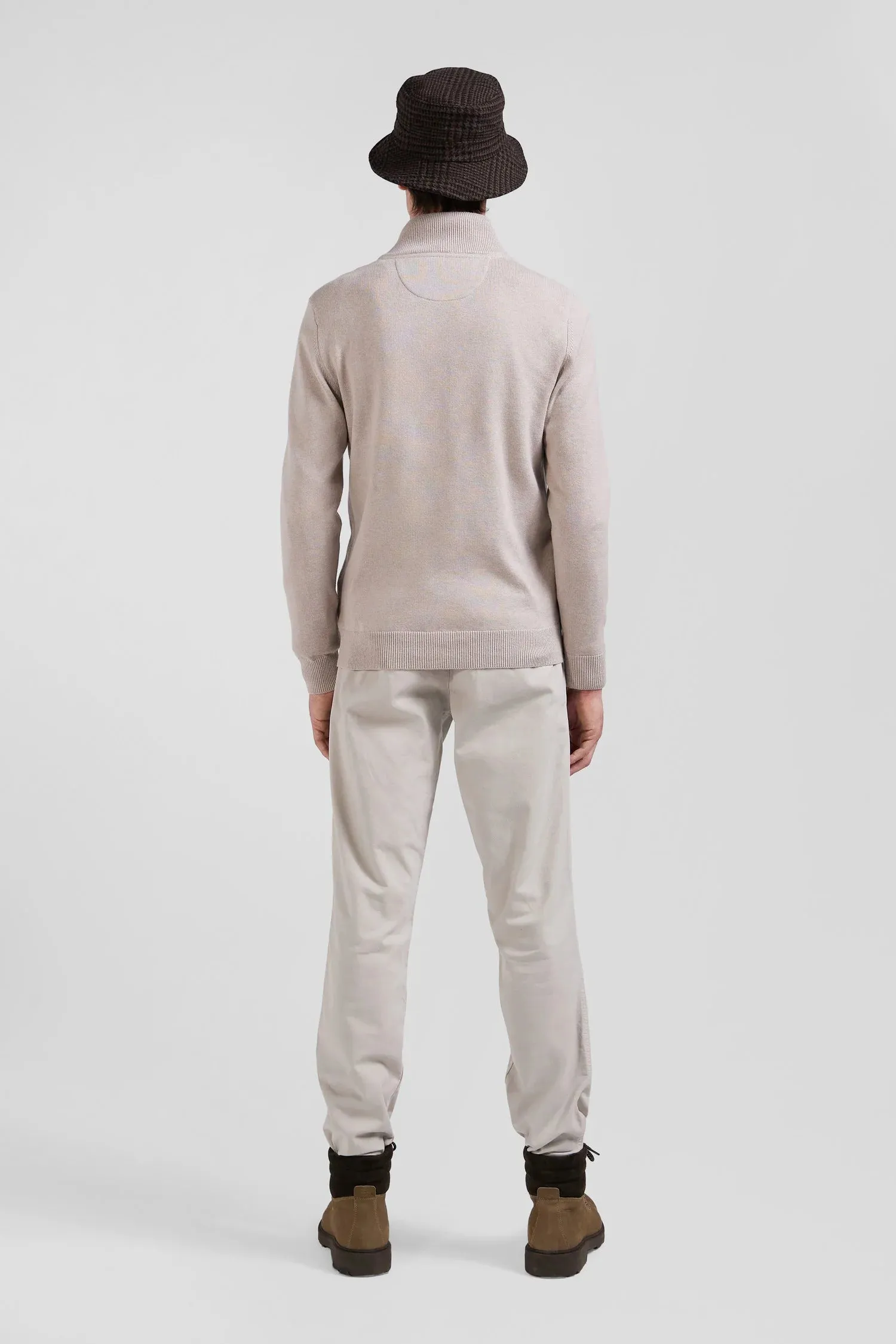 Pull camionneur Eden Park beige