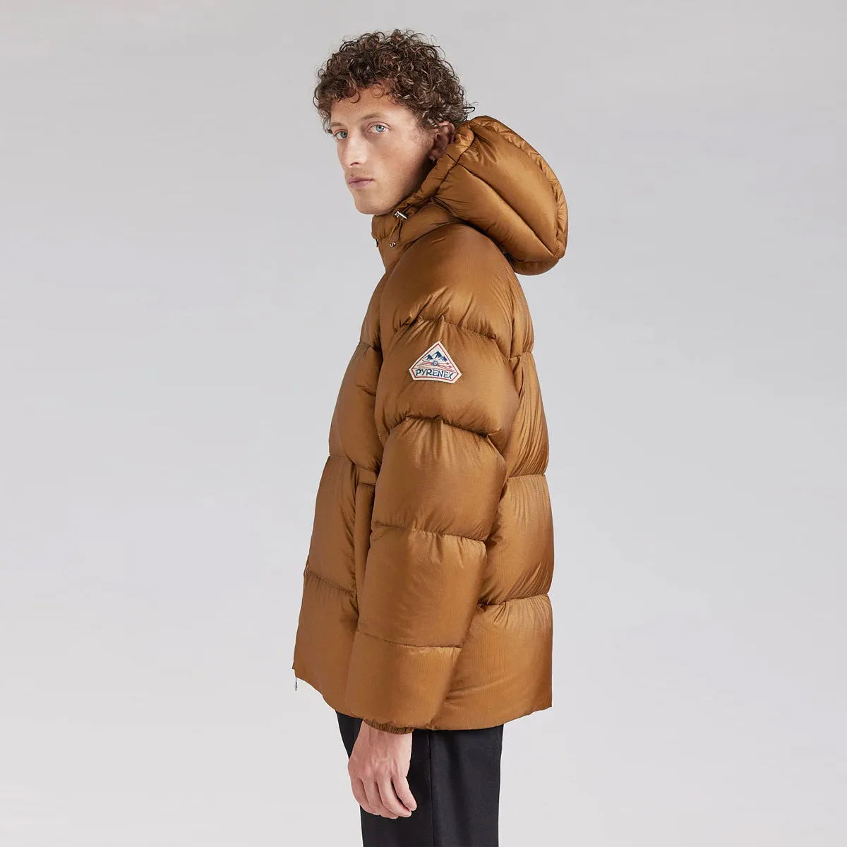 Pyrenex - Giubbetto Sten Ripstop Bronze Brown - HUW004P - BRONZE/BROWN