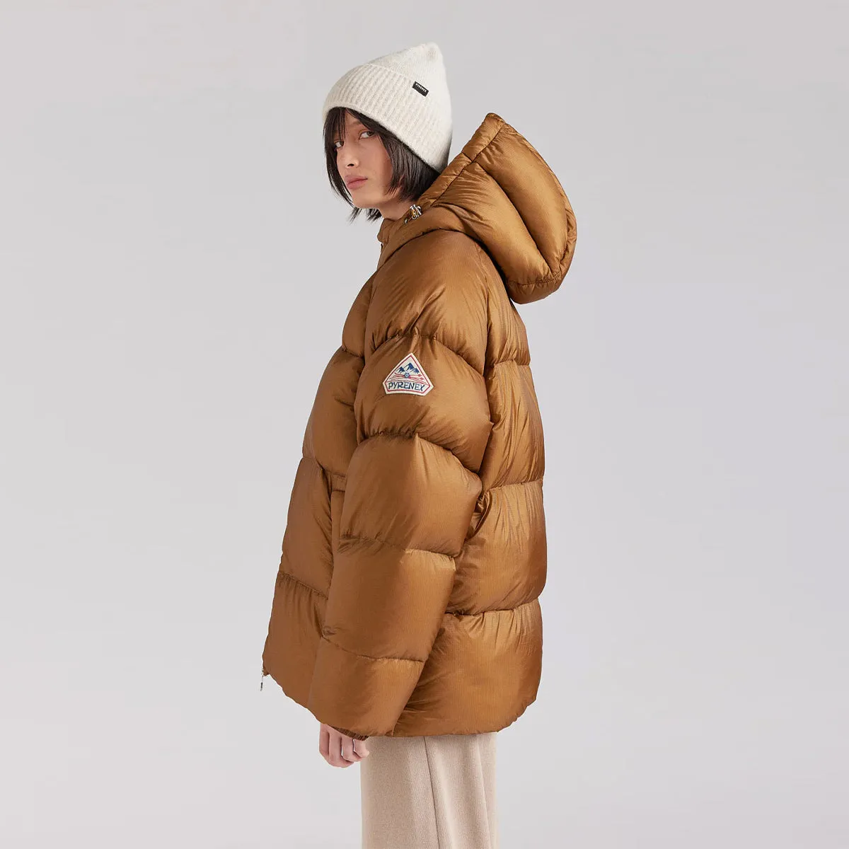 Pyrenex - Giubbetto Sten Ripstop Bronze Brown - HUW004P - BRONZE/BROWN