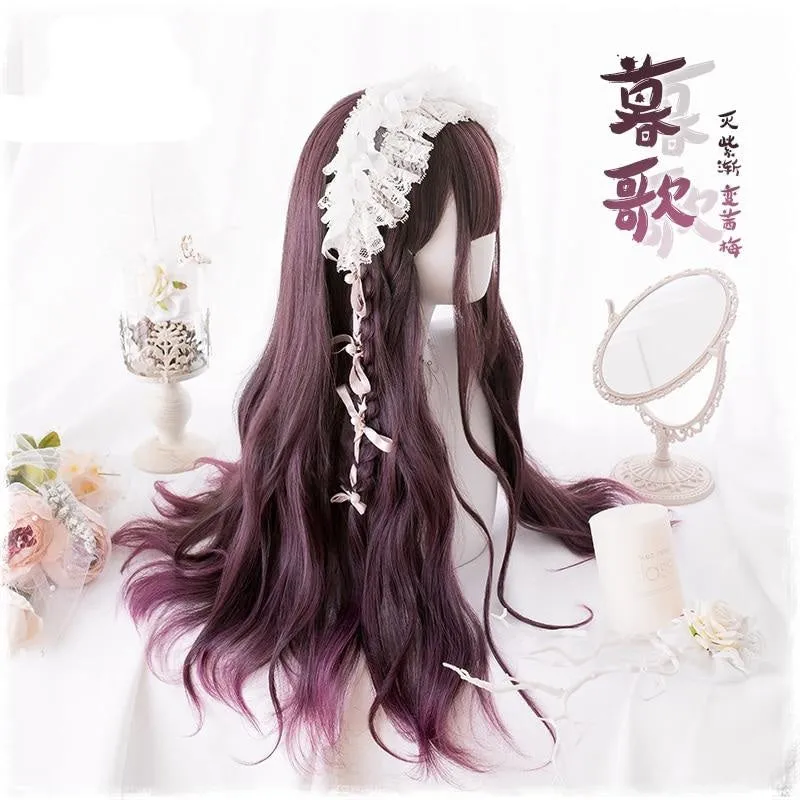 Red Raven Long Wig