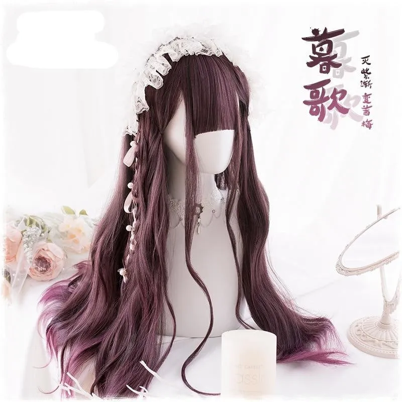 Red Raven Long Wig