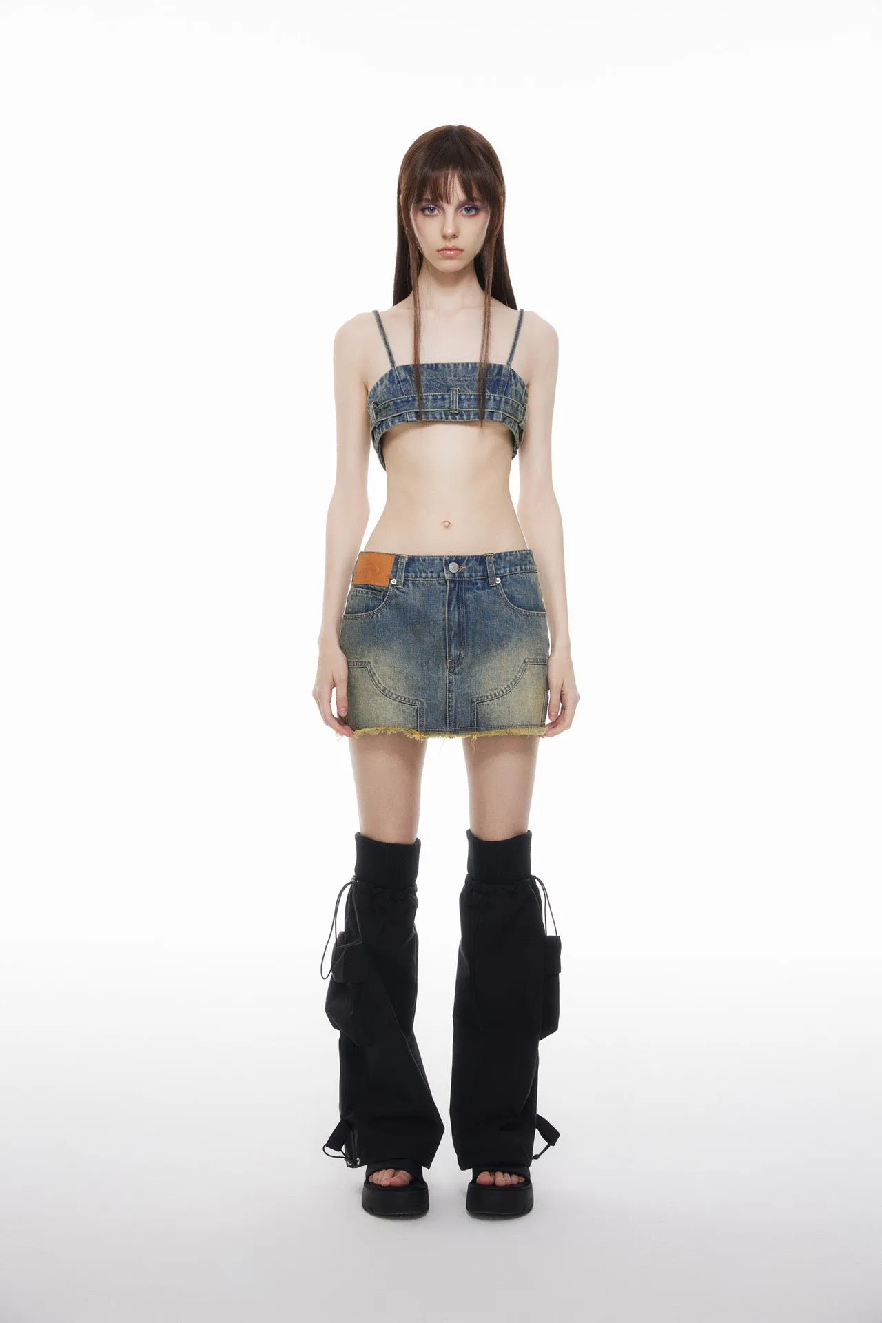 Retro Wash Denim Dress