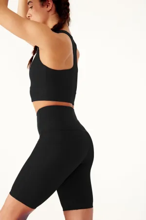 Sculpting High Waisted Cycling Short Black