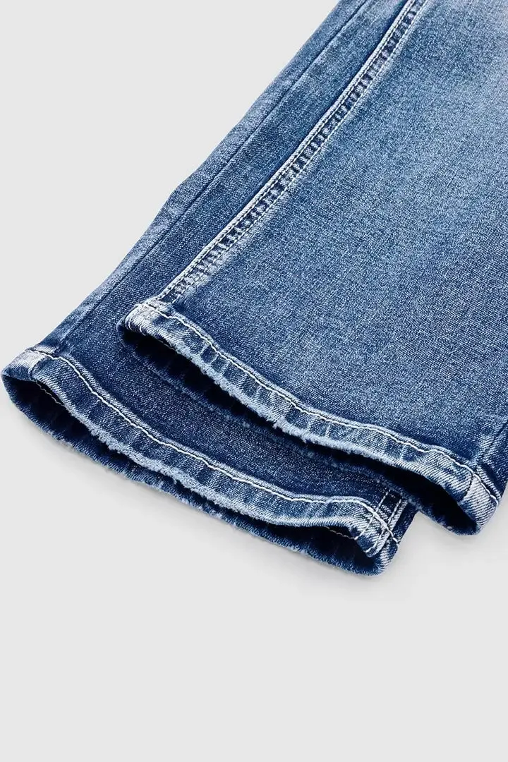 Sienna Mid Waist Capri Jeans