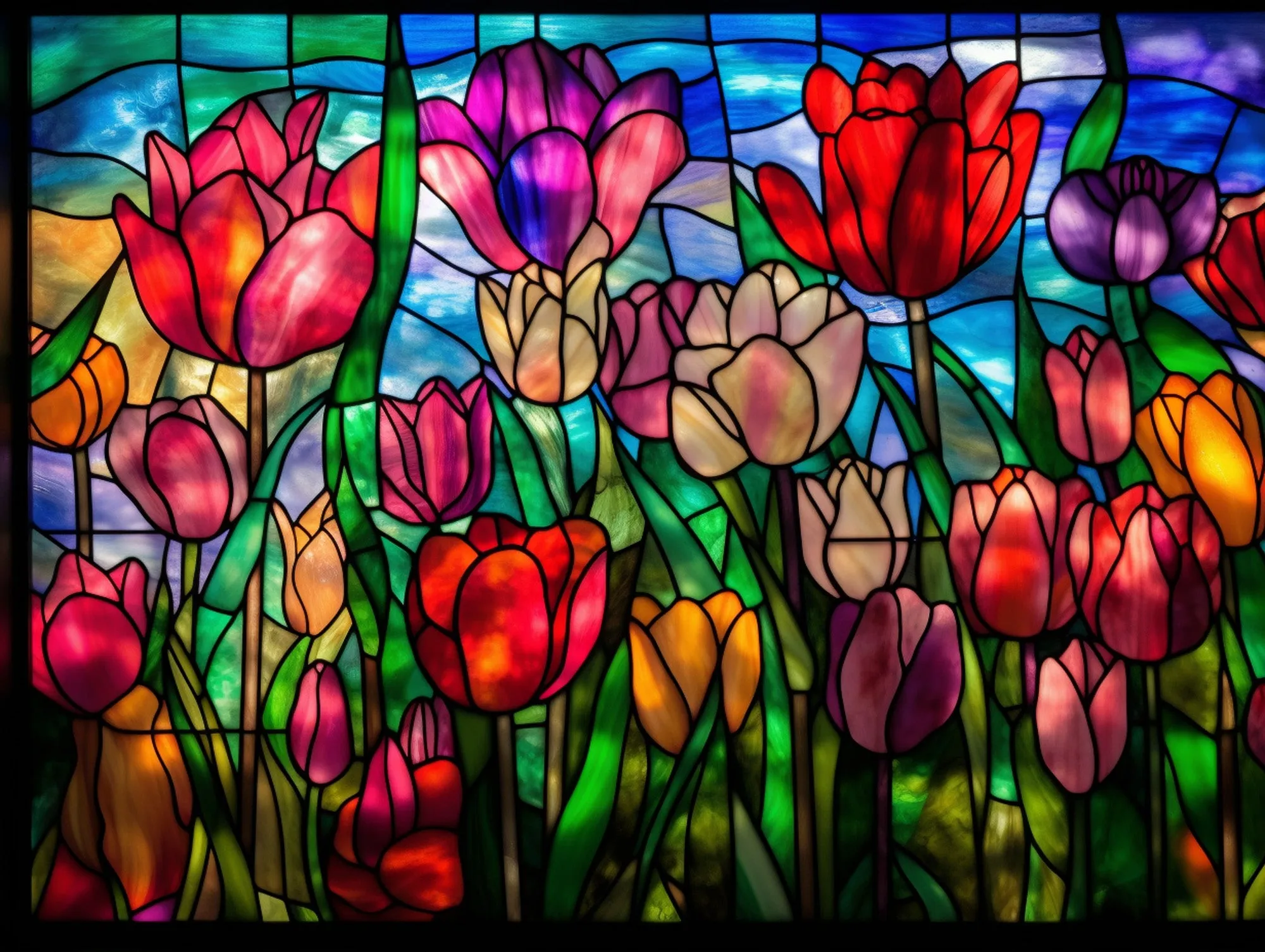 Springtime Tulip Extravaganza