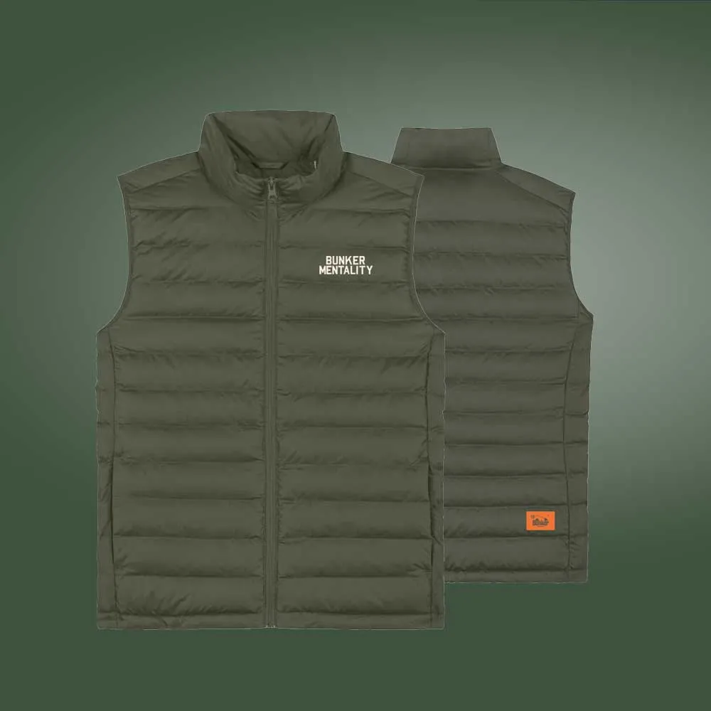 Tech Gilet Logo Hoodie Bundle, Khaki / Orange
