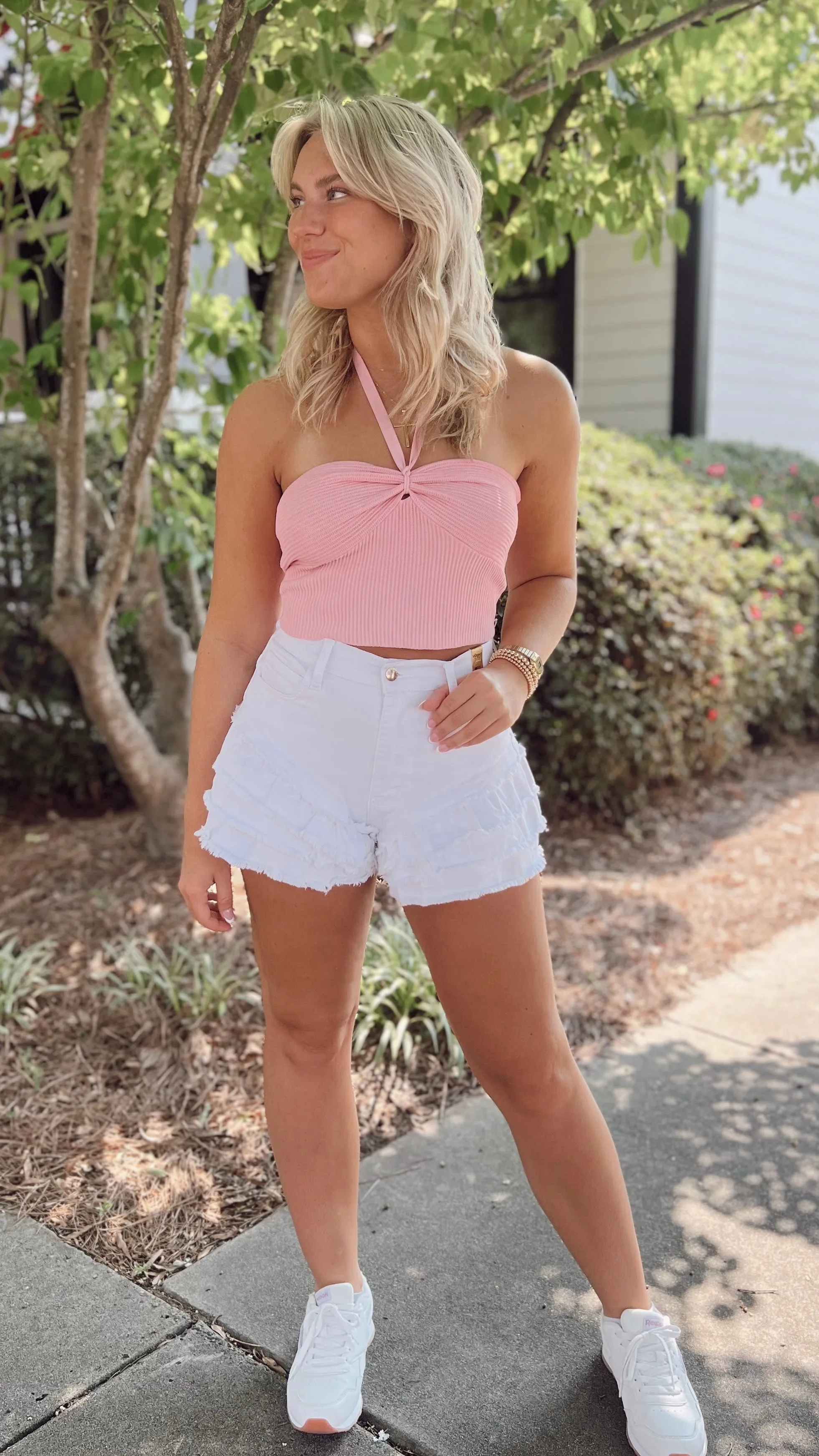 The Walk This Way Ruffle Shorts
