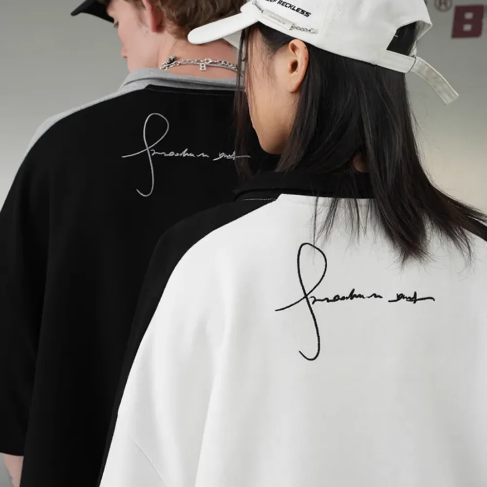 “Vintage Premium Panel Polo” Shirts
