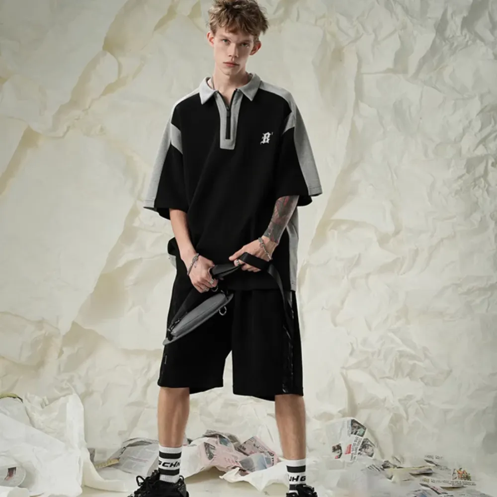 “Vintage Premium Panel Polo” Shirts