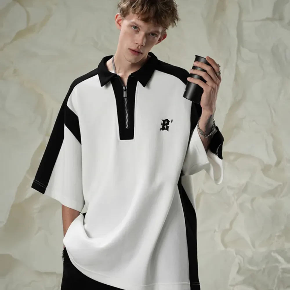 “Vintage Premium Panel Polo” Shirts