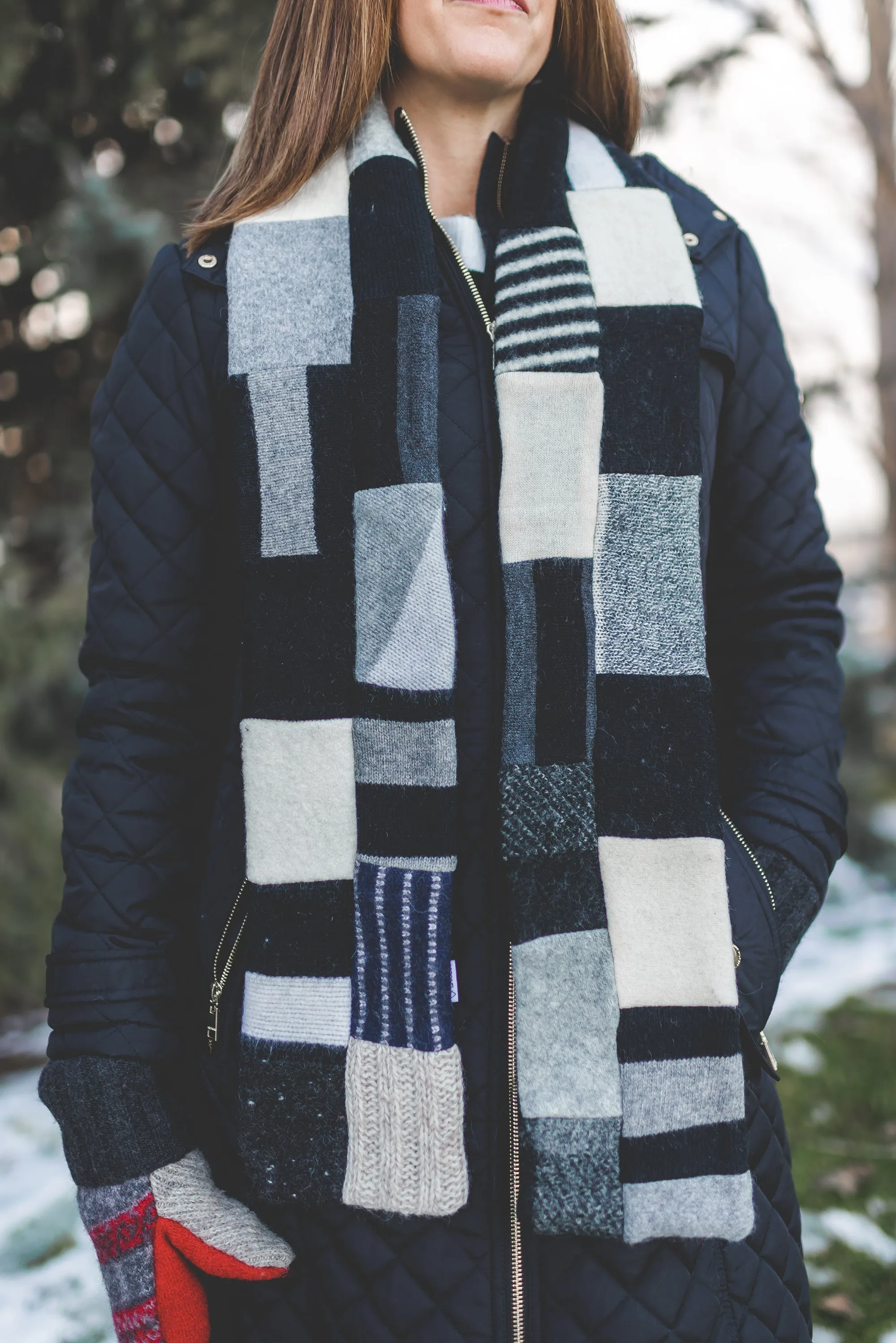 Wool Sweater Scarf | Festival