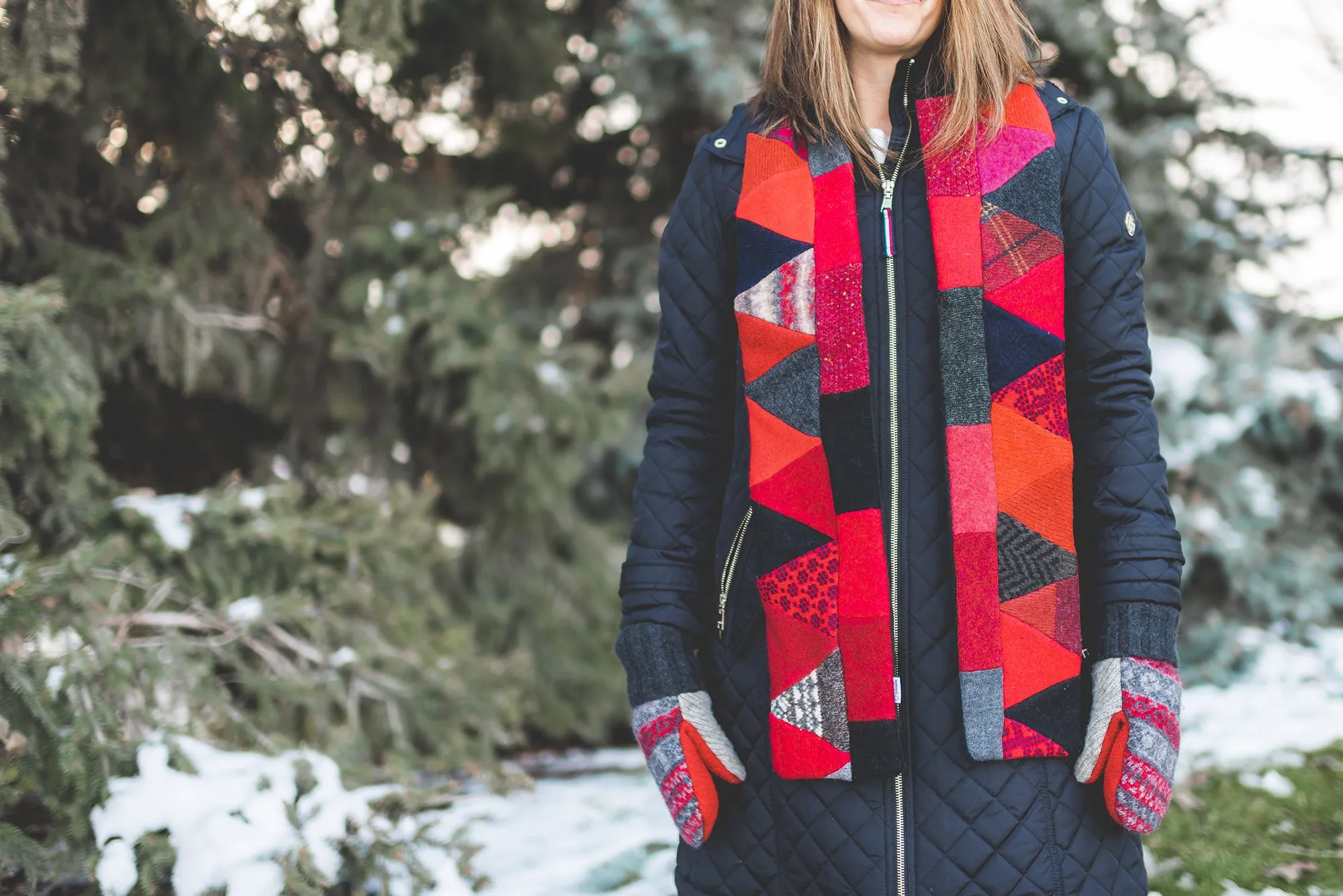 Wool Sweater Scarf | Festival
