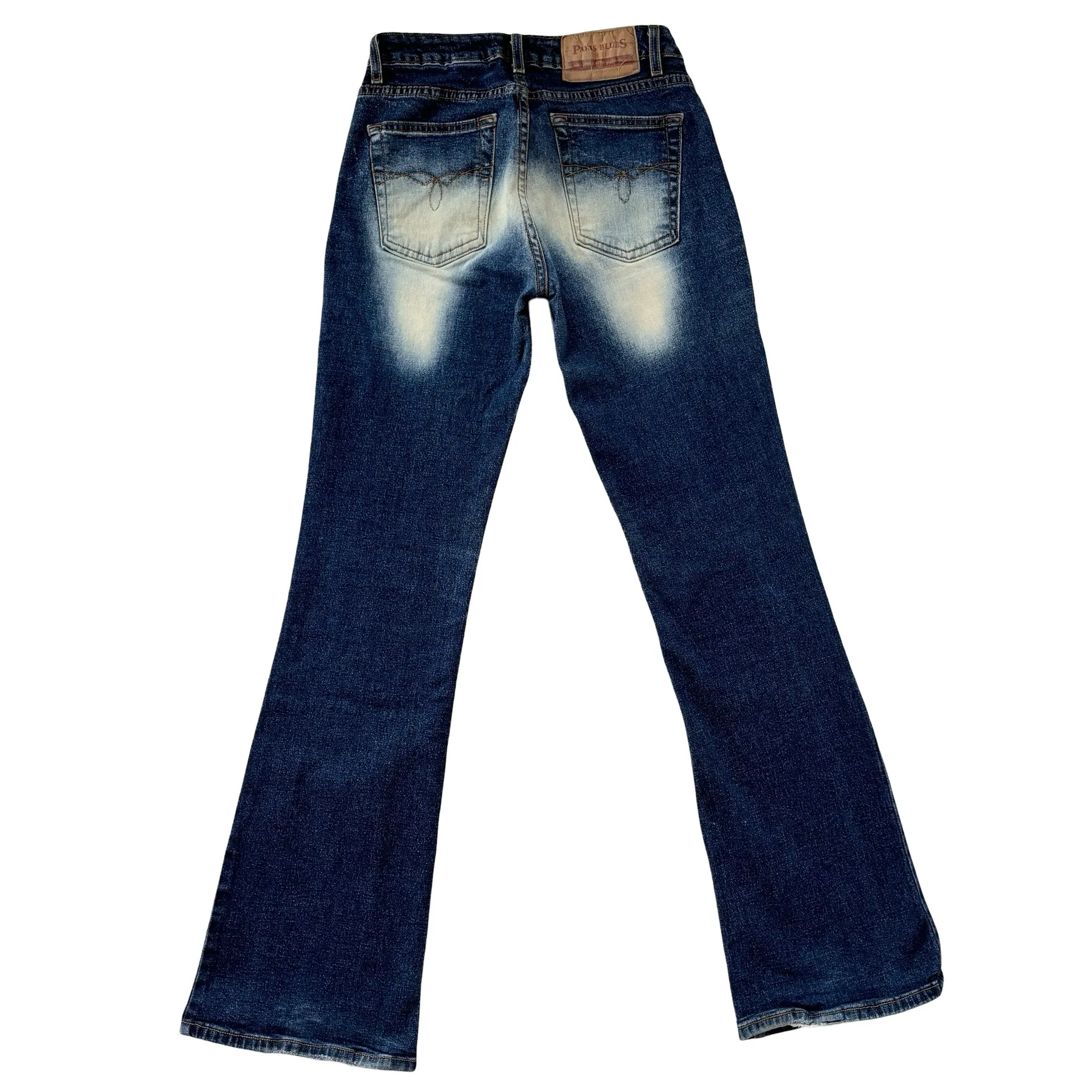 Y2K Airbrush Jeans (XS)
