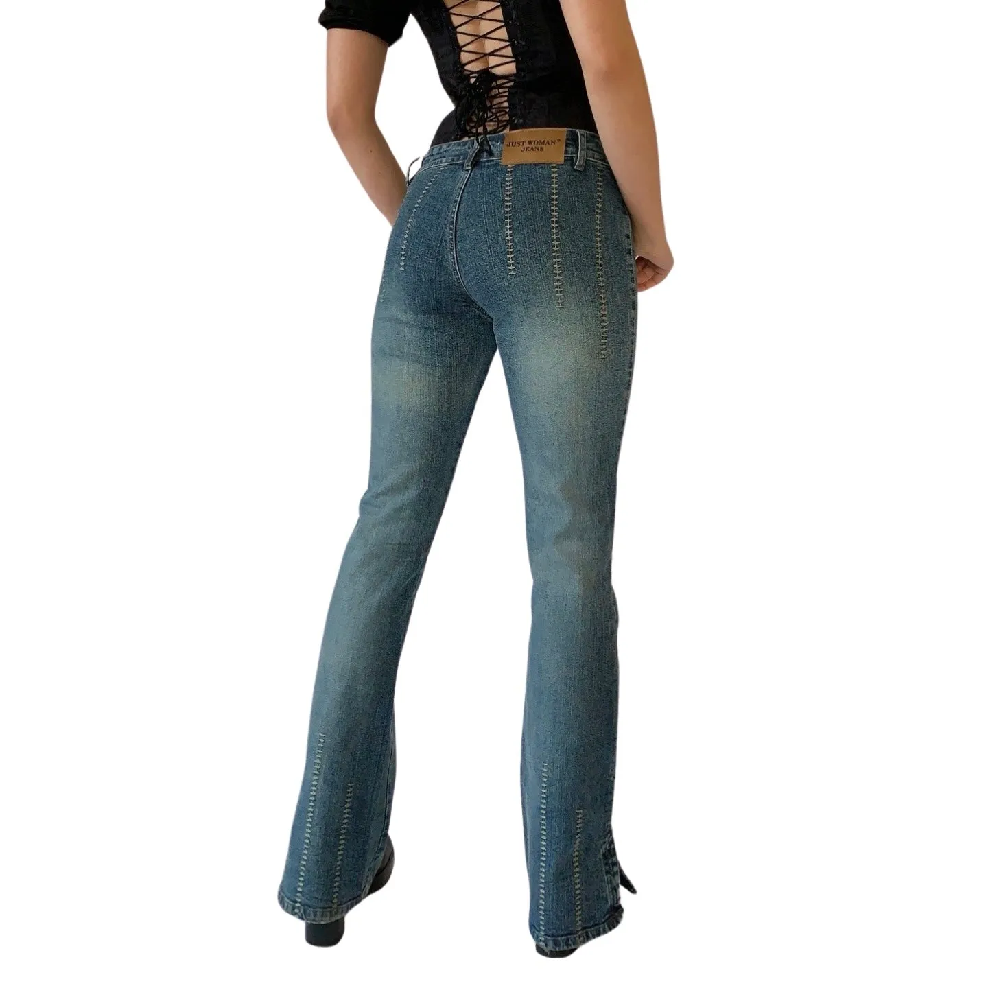 Y2K Flare Jeans (S)