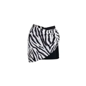 Zebra Print Skirt